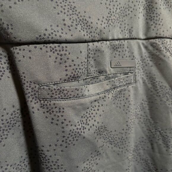 ADIDAS GOLF Tennis JACQUARD Cinch Skirt SKORT Tech Indigo- Size XL - Picture 8 of 12